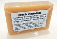 Load image into Gallery viewer, All Natural Handmade Crocodile Oil Facial Soap
